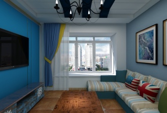 深圳前海东岸69m²1室1厅现代