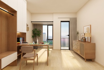 原木风小公寓，23平也能活出舒适生活！